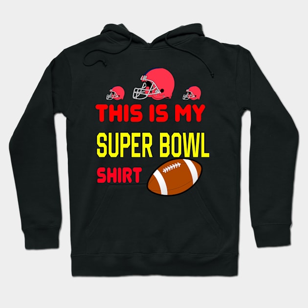 Super Bowl Hoodie by awesomeshirts